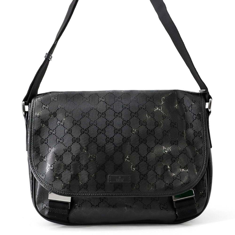 GUCCI Authentic Black Shoulder Bag